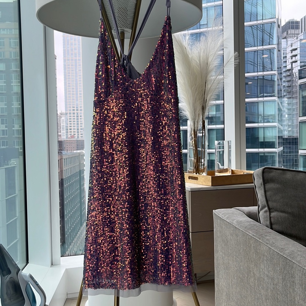 Free people gold rush dress
